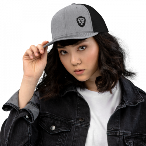 women wearing grey cap transparent png